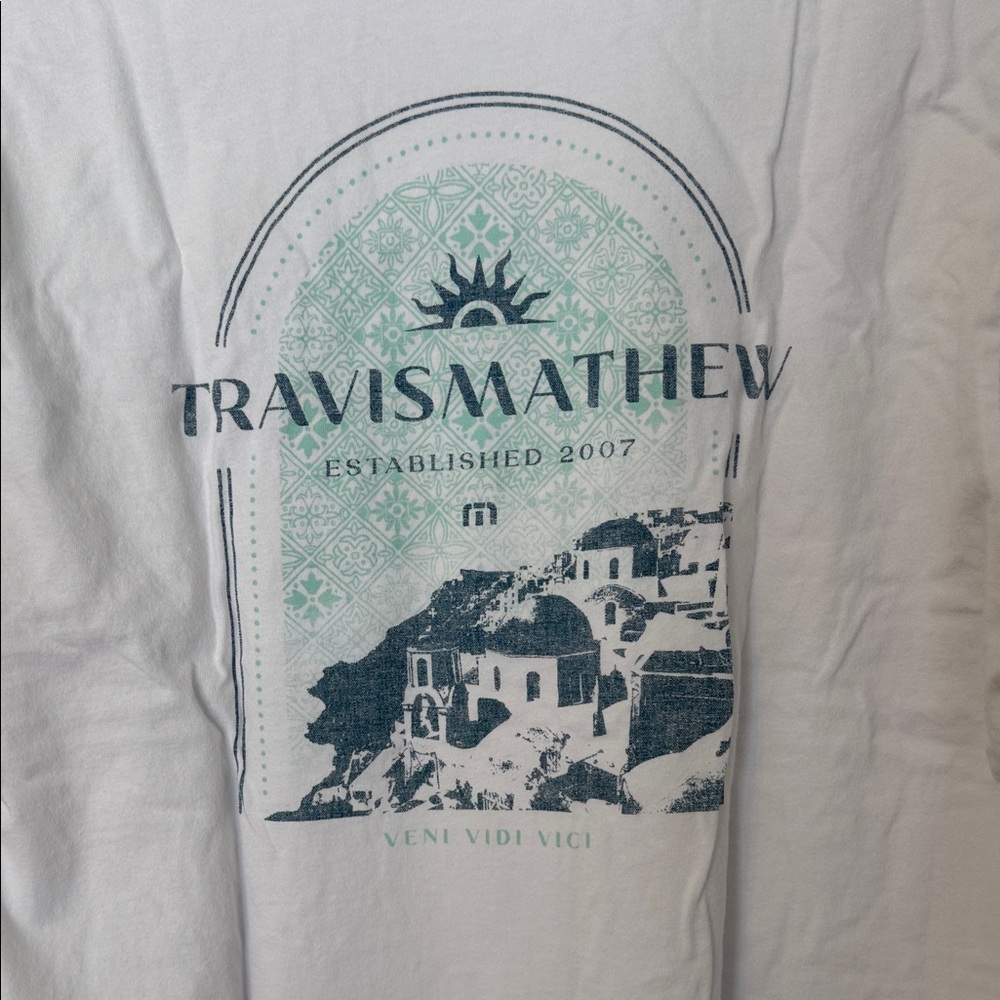 Travis Mathew Classic White Tee - Picture 7 of 9